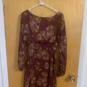 Women’s free people silk dress size 6